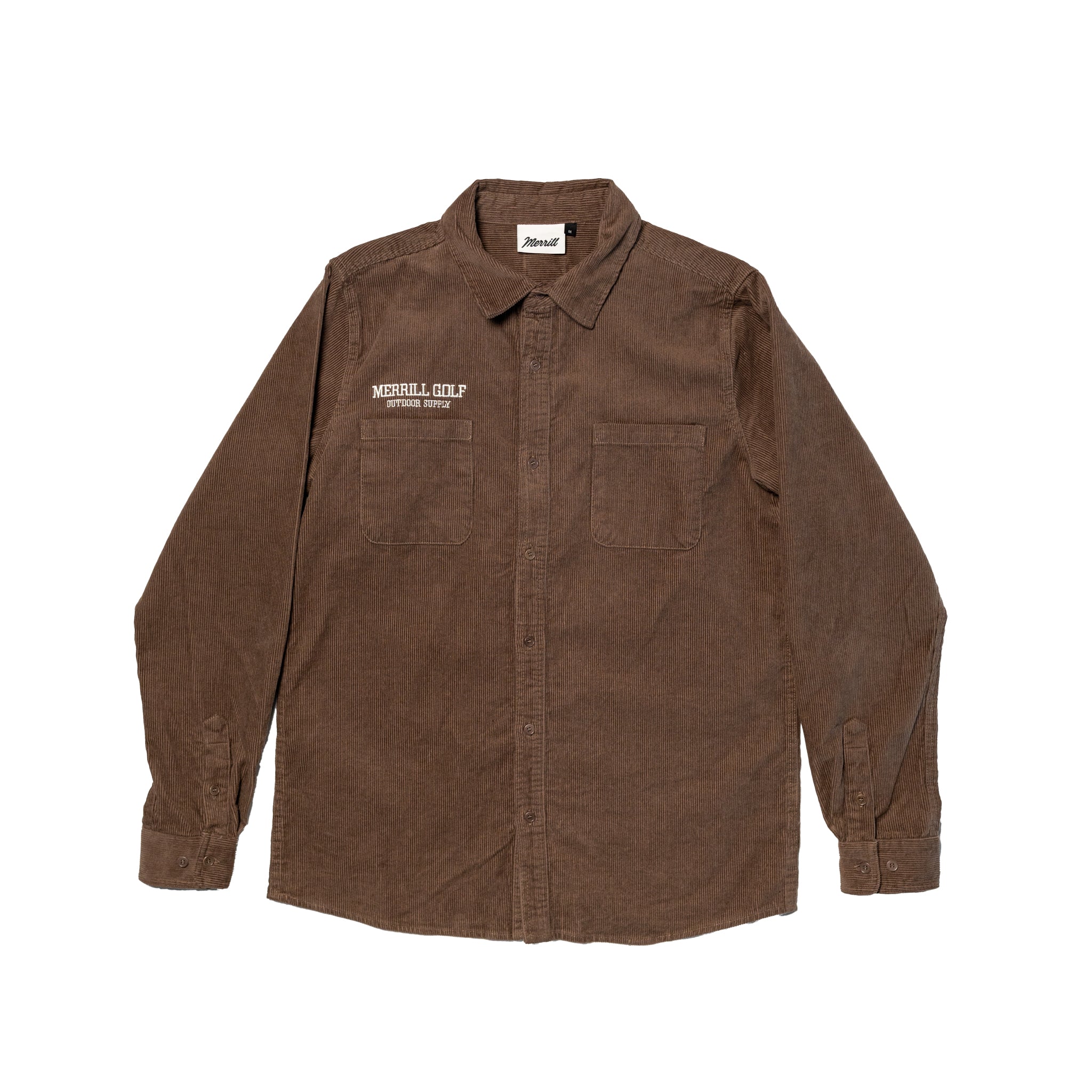 Corduroy Shirt (Brown)