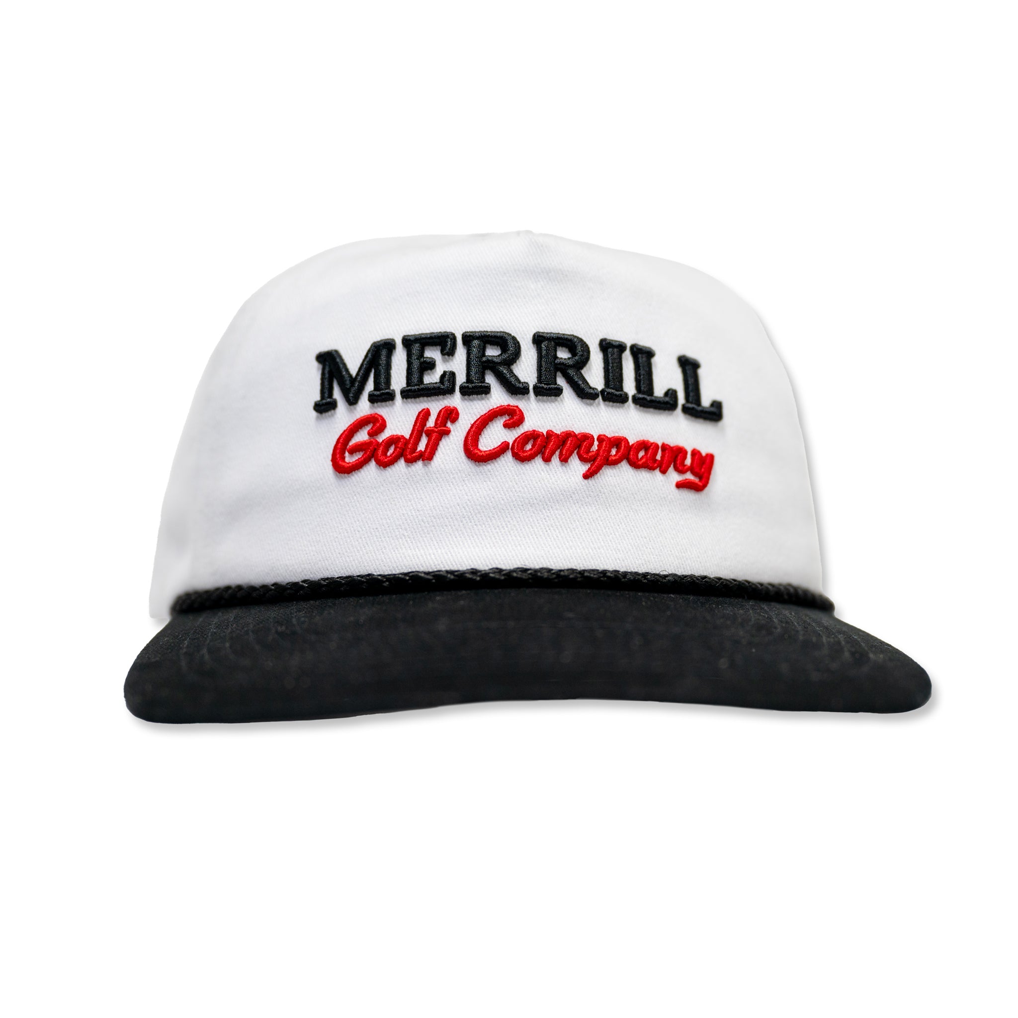 Golf Company Hat (Black/White)