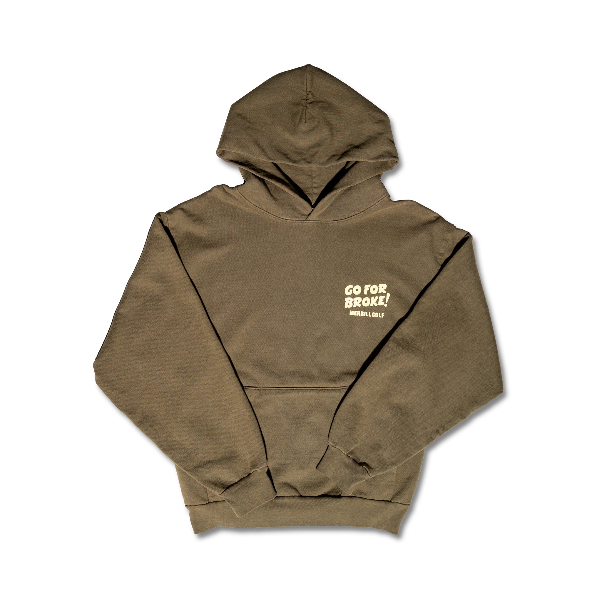 Go For Broke Hoodie (Olive)