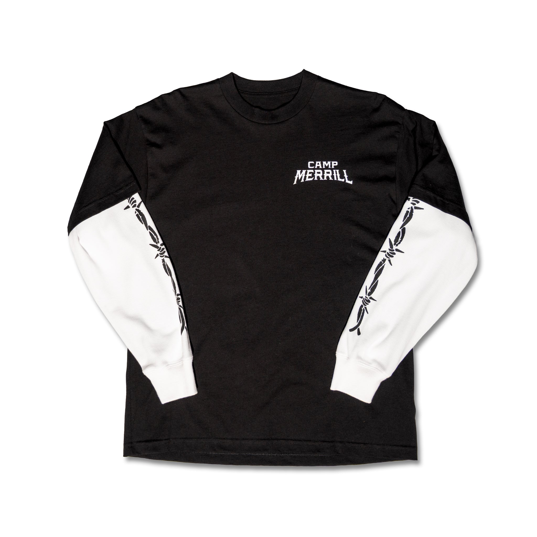 Camp Merrill Thermal LS (Black/White)