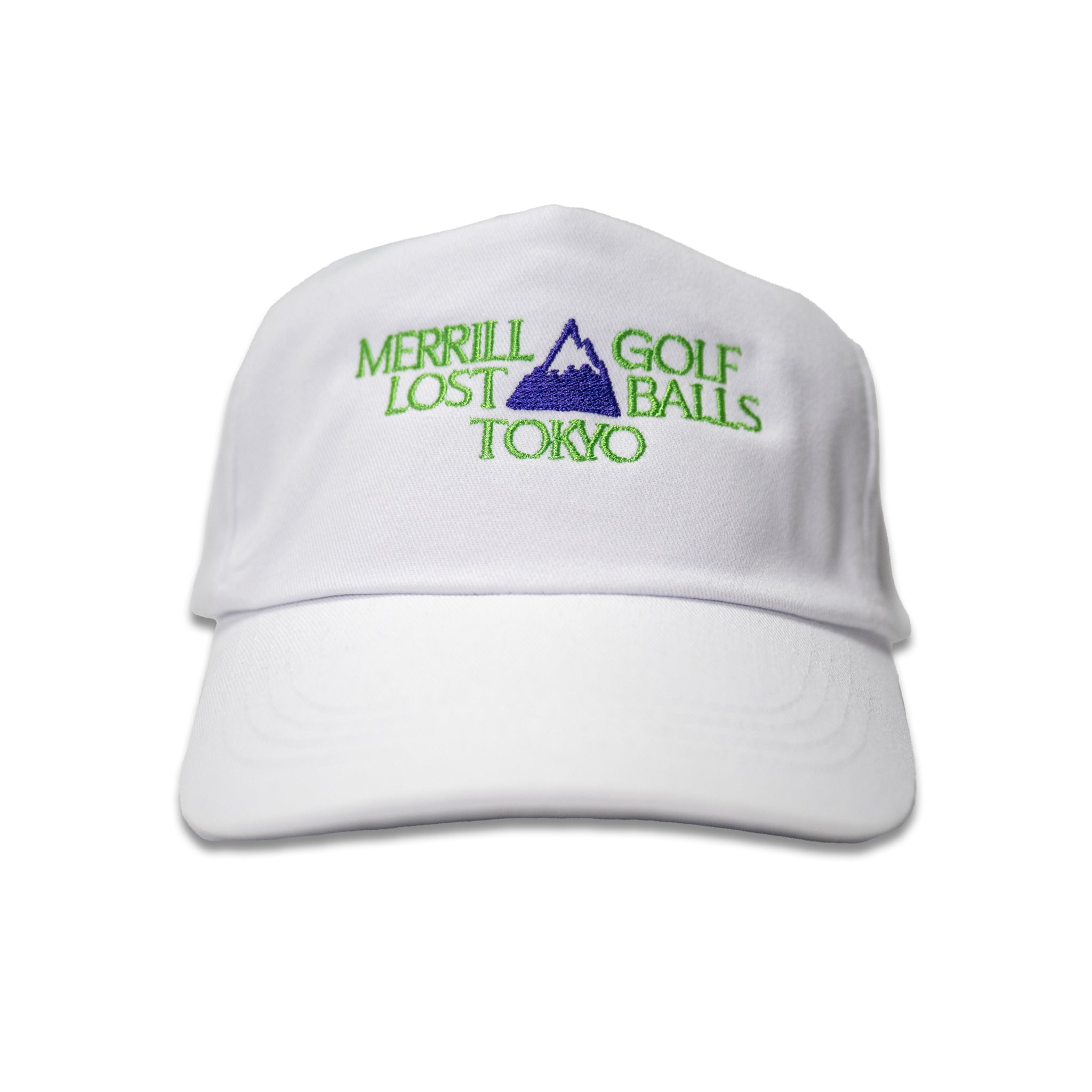 Mountain 5 Panel Hat (White)