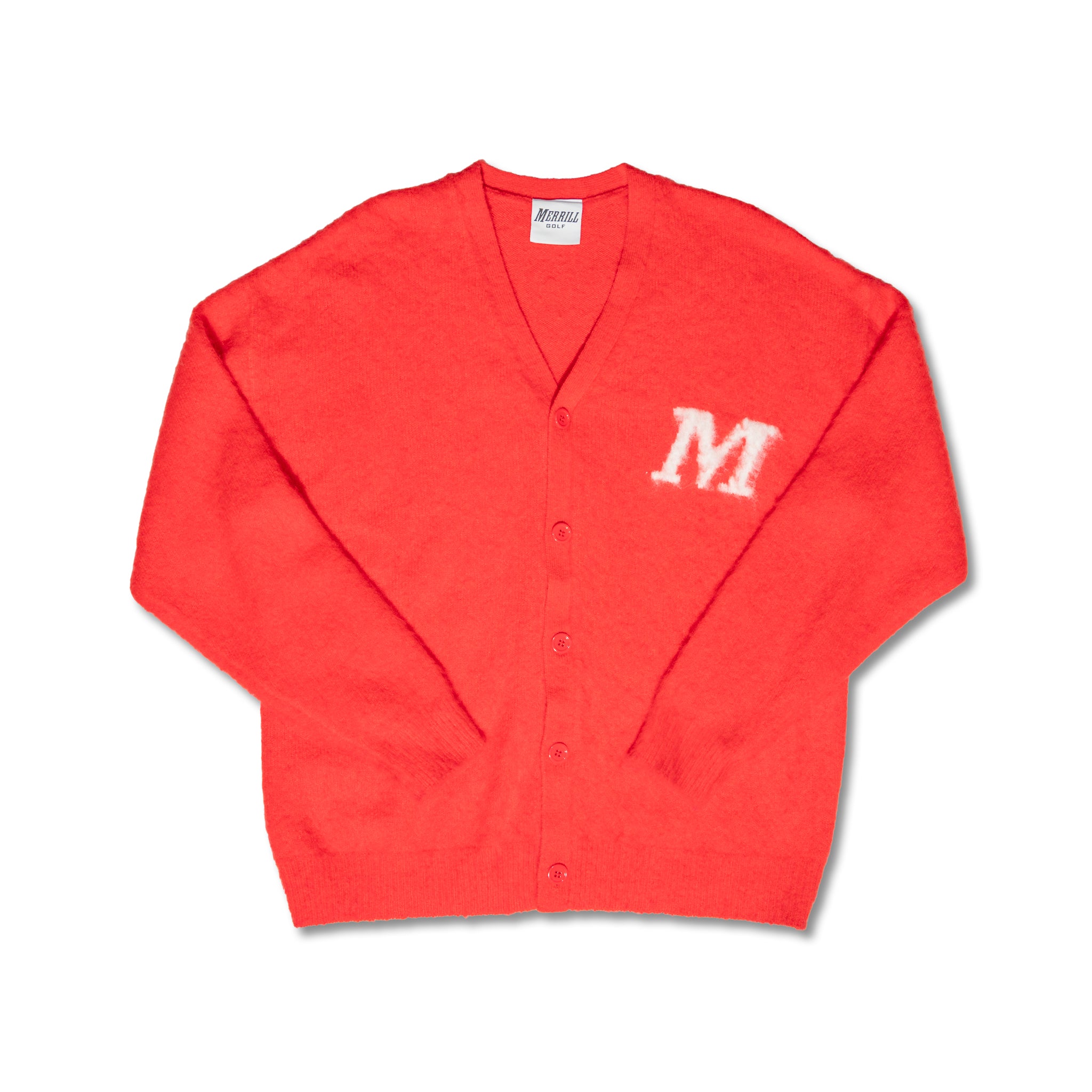 Palmer Cardigan (Fire Red)