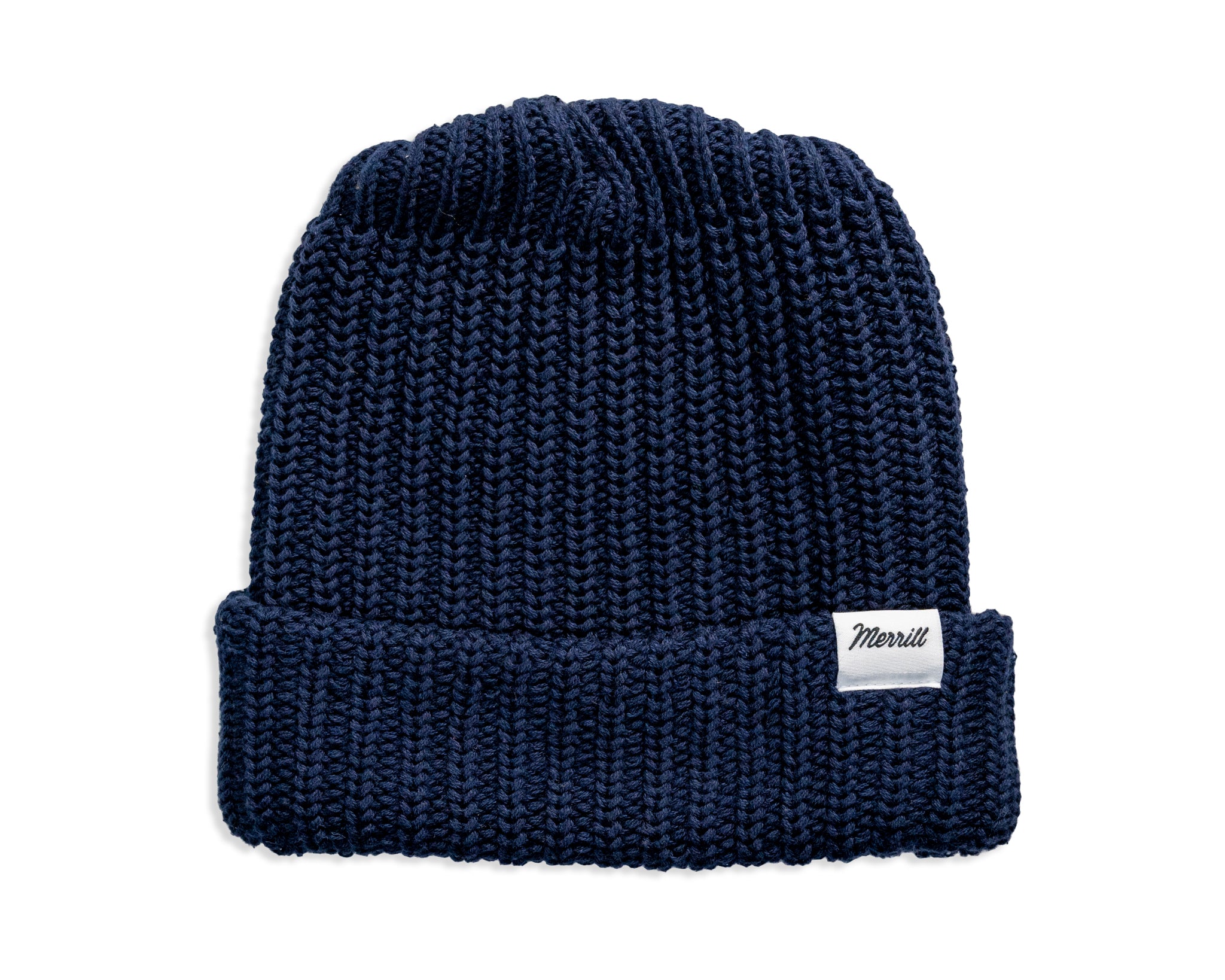 Knit Beanie (Navy)